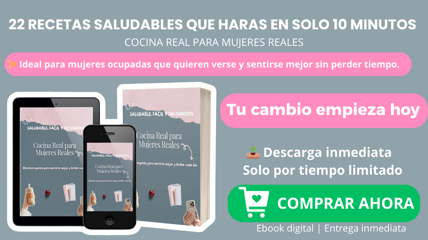 Cocina Exprés y Saludable – Tu Guía para Comer Bien Sin Complicarte